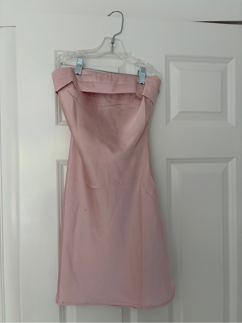 Princess Polly Strapless Dusty Pink Mini Dress